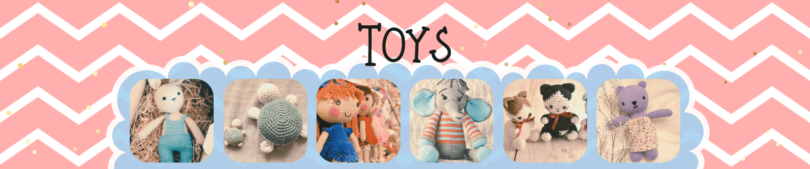 Toys Page Banner - KnittyToys