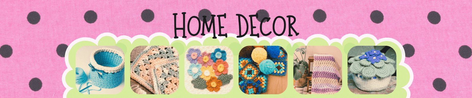 Home Decor Page Banner - KnittyToys